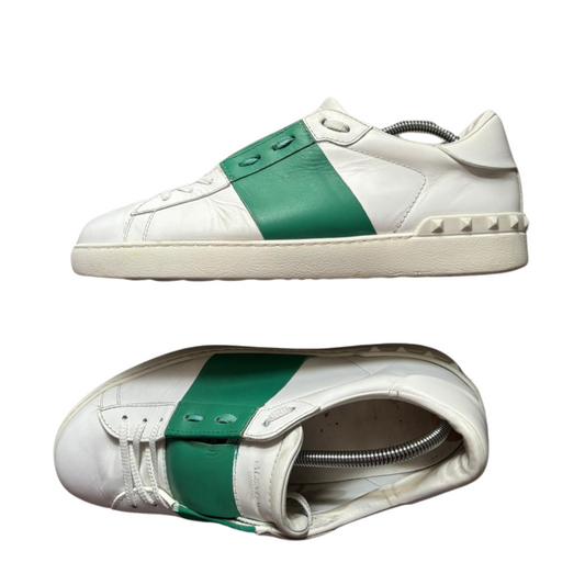 Valentino Garavani Open Sneakers (White Mint)