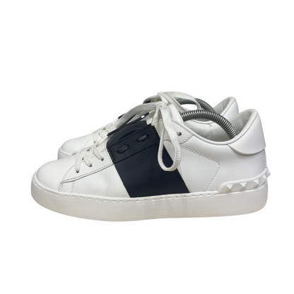 Valentino Garavani Open Sneakers (White Black) (Womens)