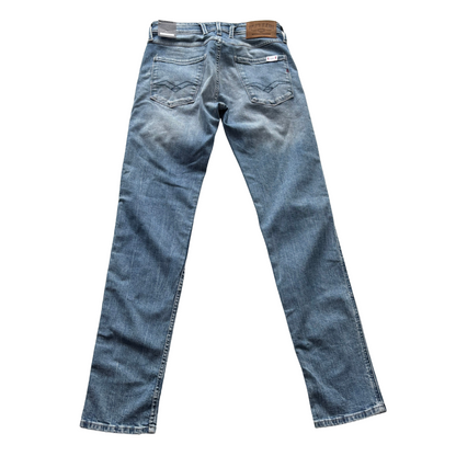 Replay Anbass Slim Fit Jeans (Blue) (New)