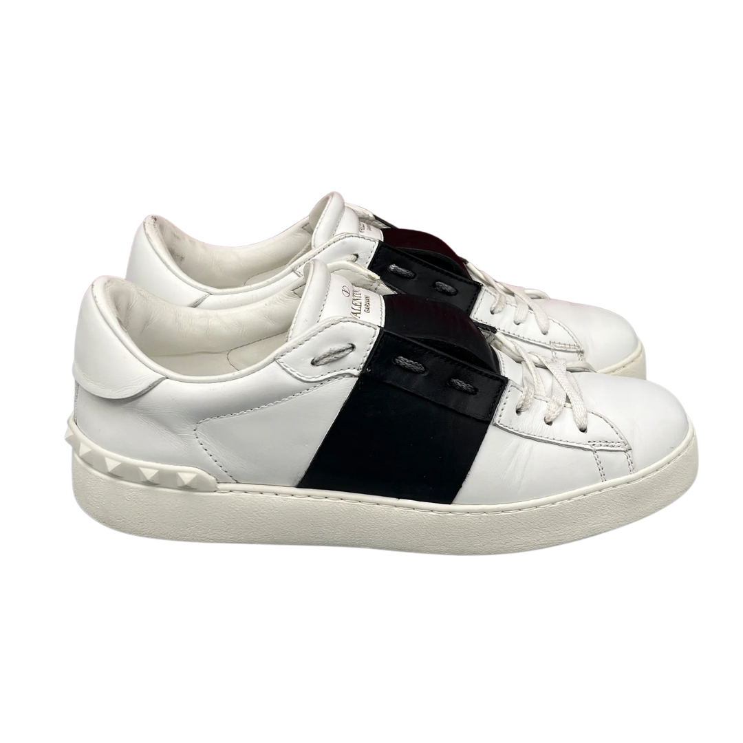 Valentino Garavani Open Sneakers (White Black)