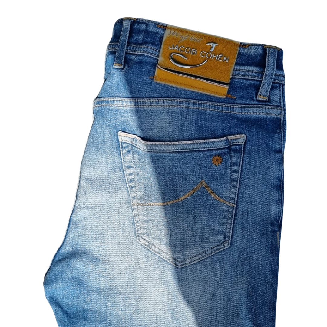 Jacob Cohën 622 Limited Edition Slim fit Jeans (Navy Blue)