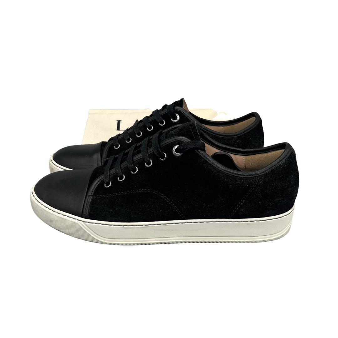 Lanvin Cap Toe Sneakers (Black)