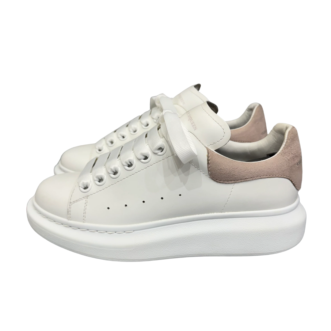 Alexander Mcqueen Sneakers (White Pink) (Women's)