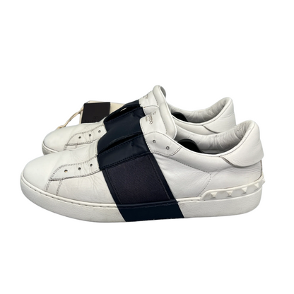 Valentino Garavani Open Sneakers (White Navy)