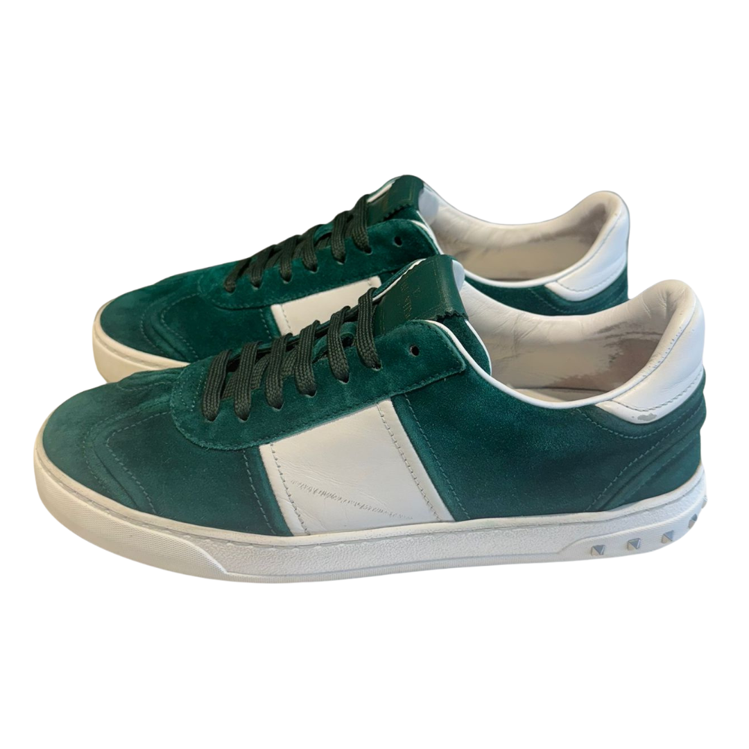 Valentino Garavani Flycrew Sneakers (Dark Green)