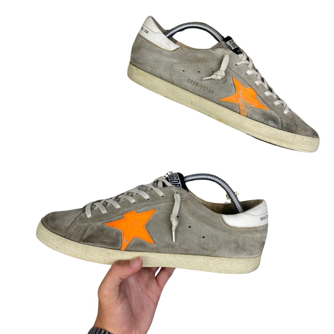Golden Goose Superstar Sneakers (Grey)