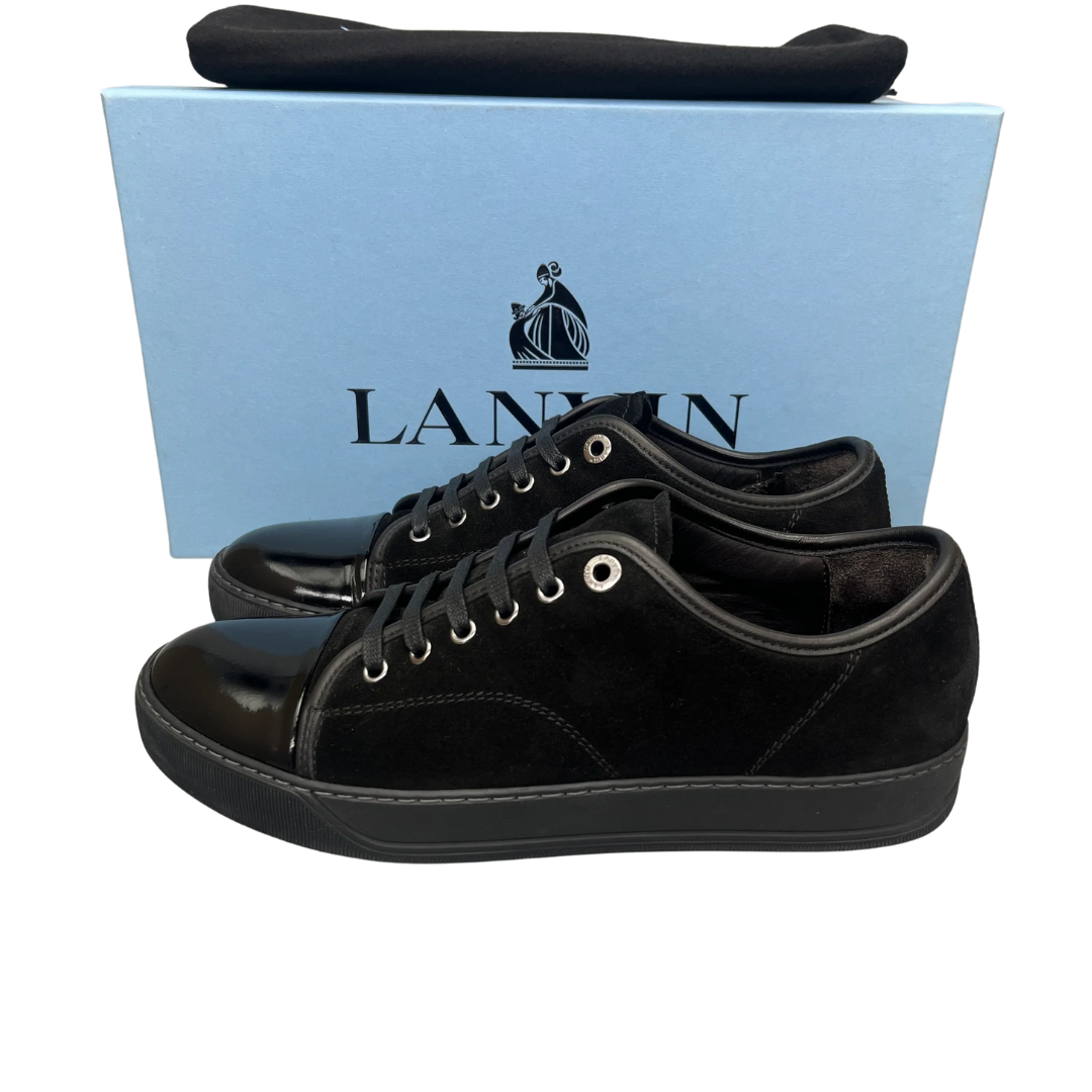 Lanvin Cap Toe Sneakers (Black)