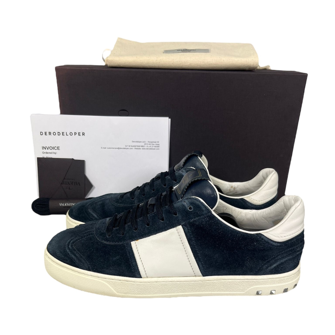 Valentino Garavani Flycrew Sneakers (Navy)
