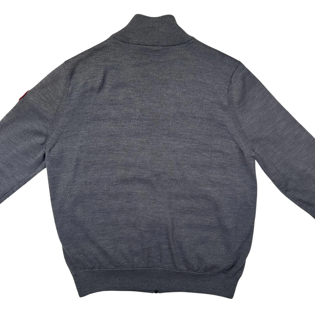 Canada Goose Hybrid Cardigan Jacket (Dark Grey)