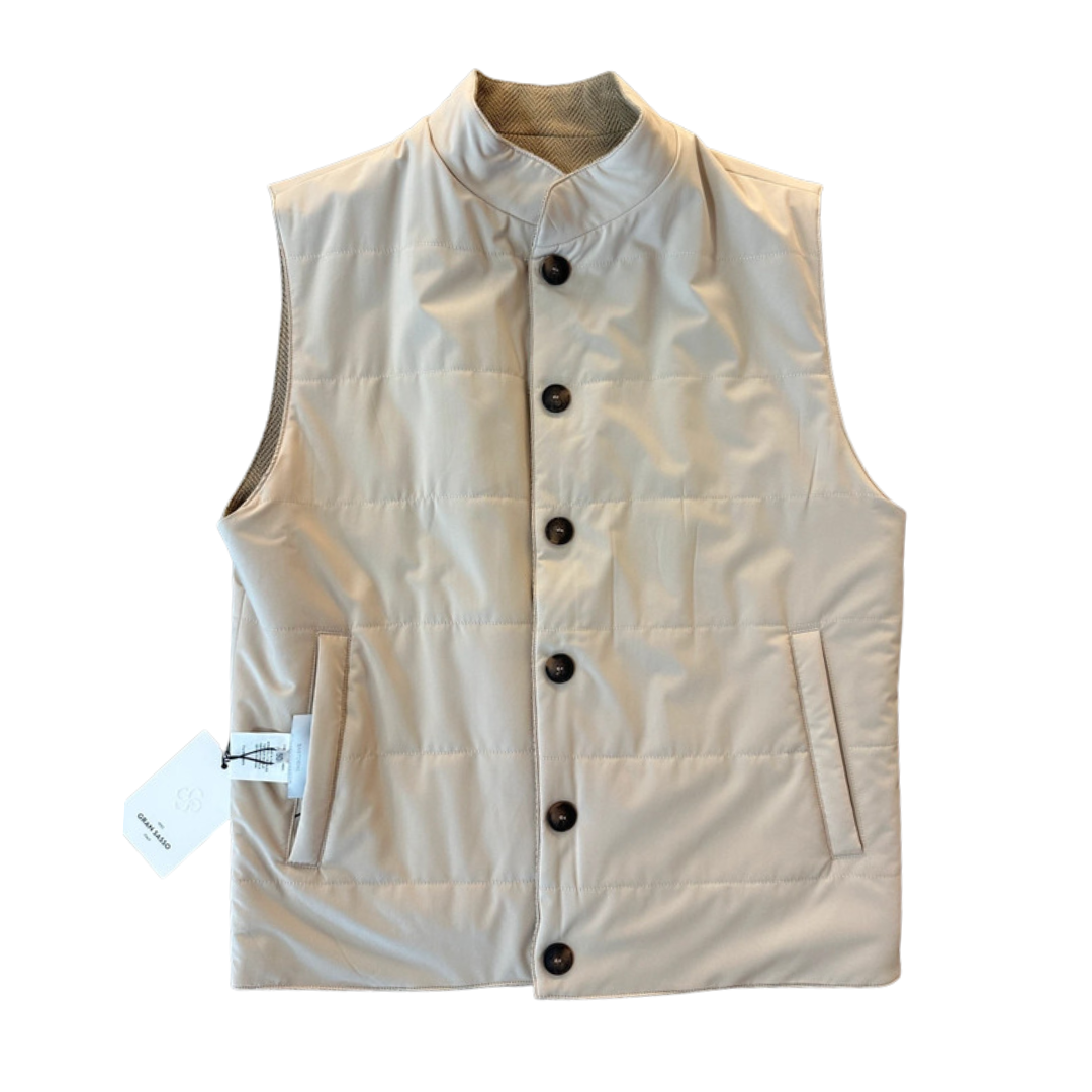 Gran Sasso Gilet Vest (Beige) (New)