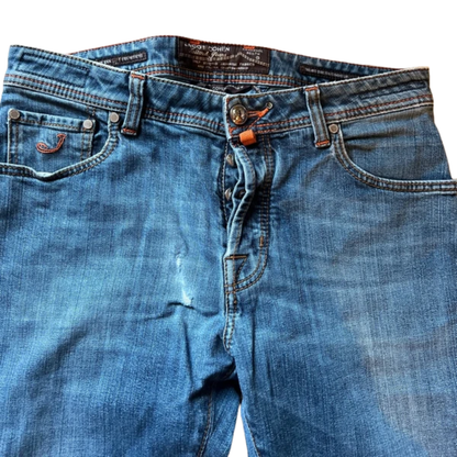 Jacob Cohën 620 Slim Fit Jeans (Navy)