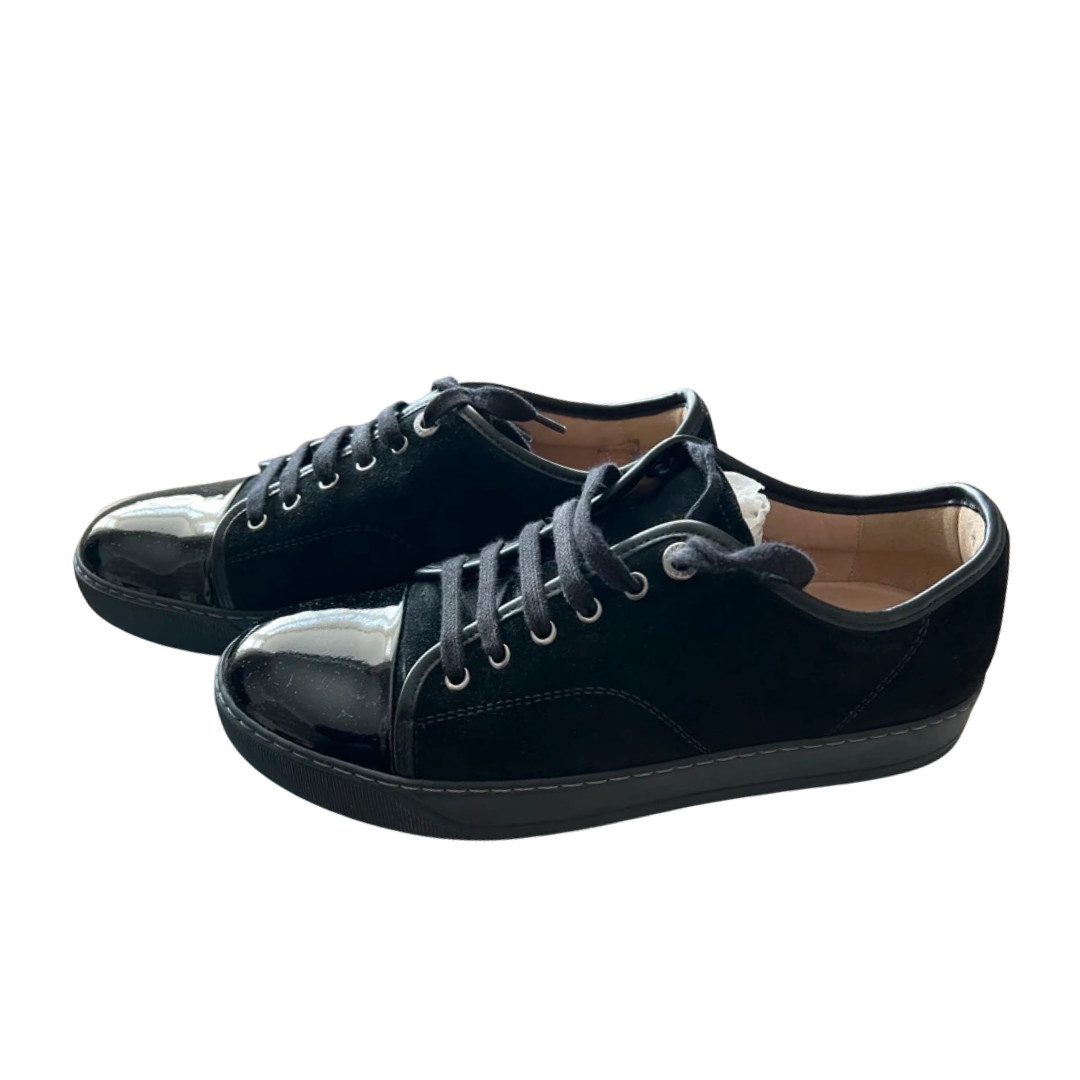 Lanvin Cap Toe Sneakers (Black)