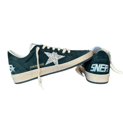 Golden Goose Ballstar Sneakers (Dark Green) (New) (Womens)