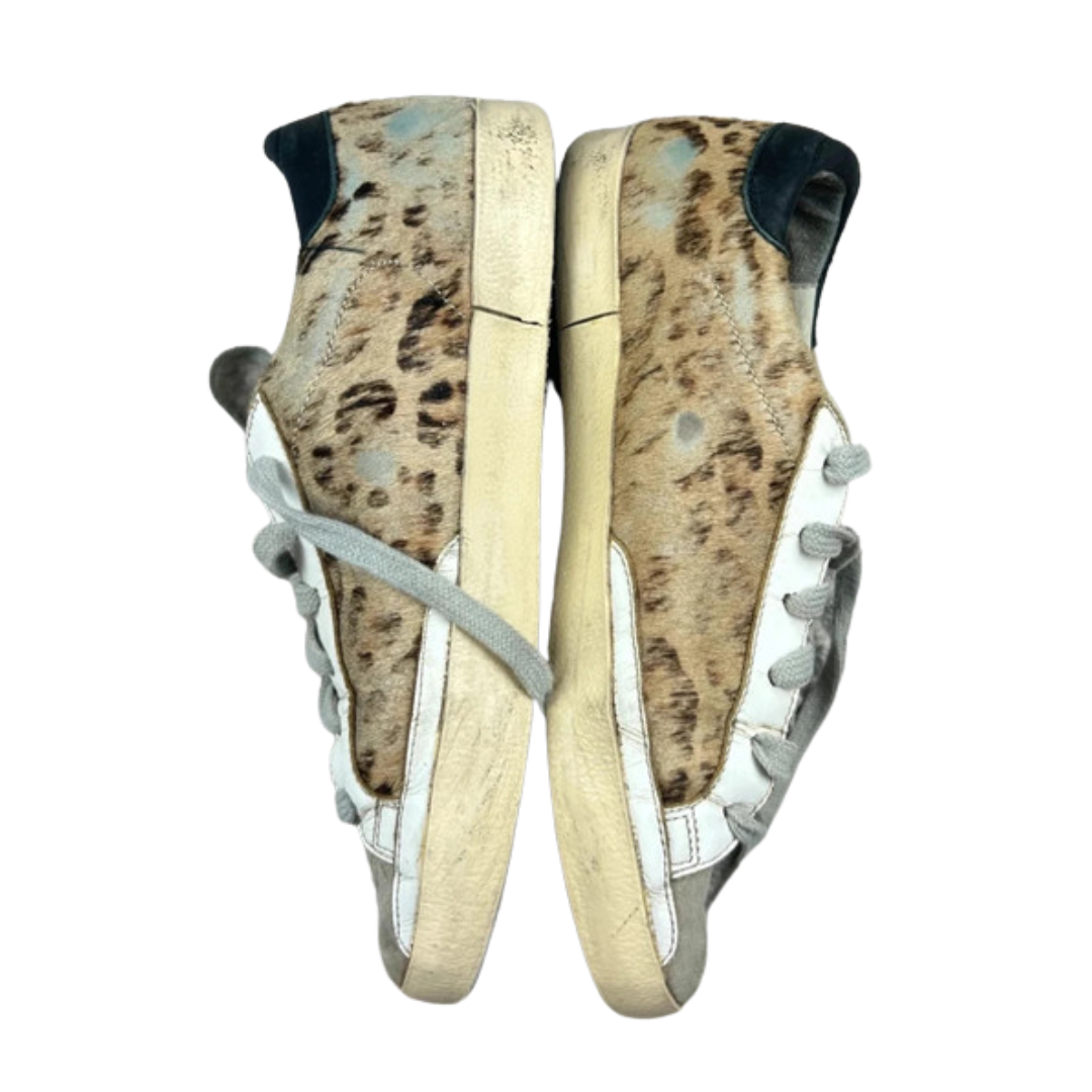 Golden Goose Superstar Sneakers (Leopard Print) (Women's)