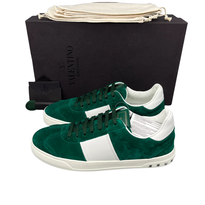 Valentino Garavani Flycrew Sneakers (Dark Green) (New)
