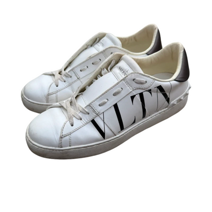 Valentino Garavani Open Sneakers (White Gold) (Women's)