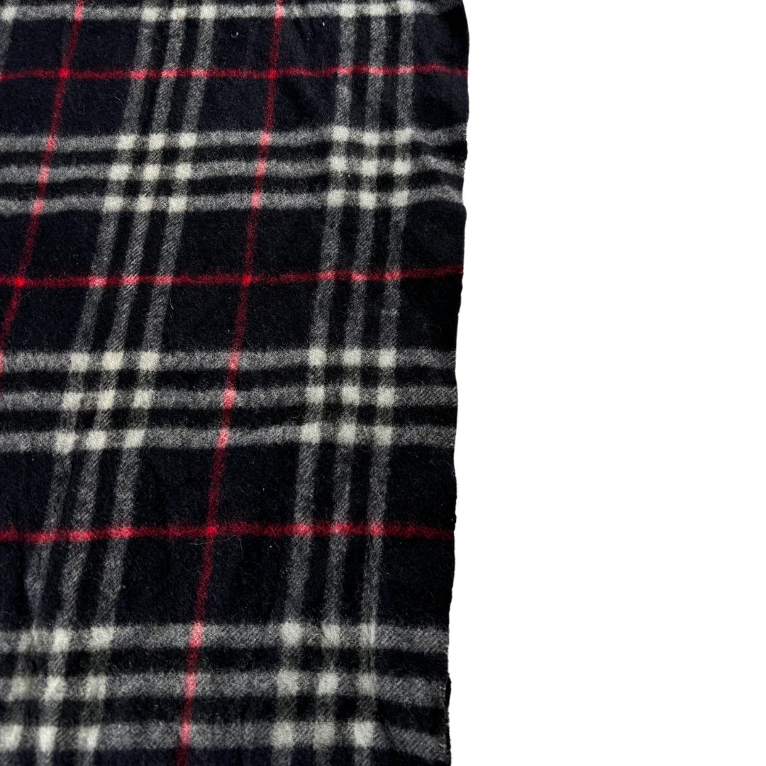 Burberry Scarf (Navy) (Vintage)