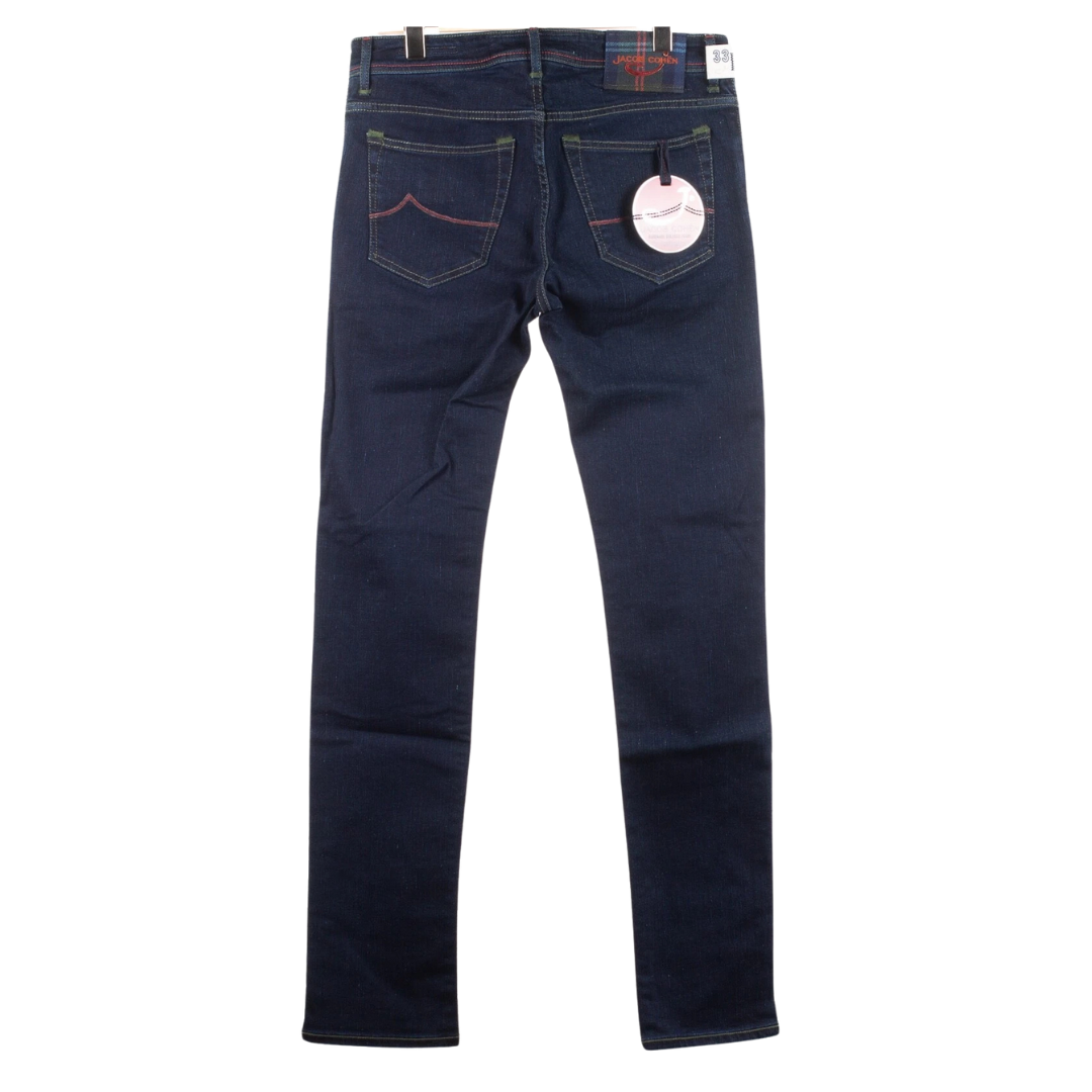 Jacob Cohën 622 Slim Fit Jeans (Navy) (New)