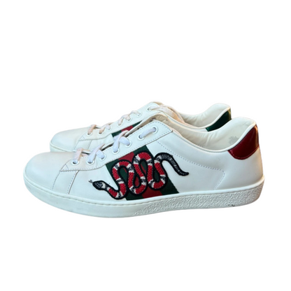 Gucci Ace Sneakers (White)