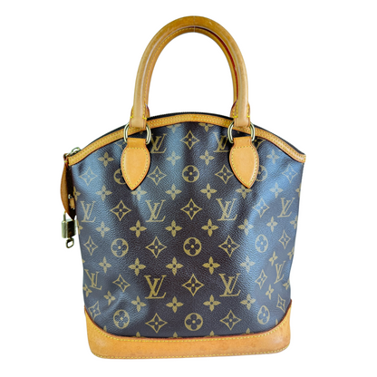 Louis Vuitton Lockit Tote Bag (Brown) (Vintage)