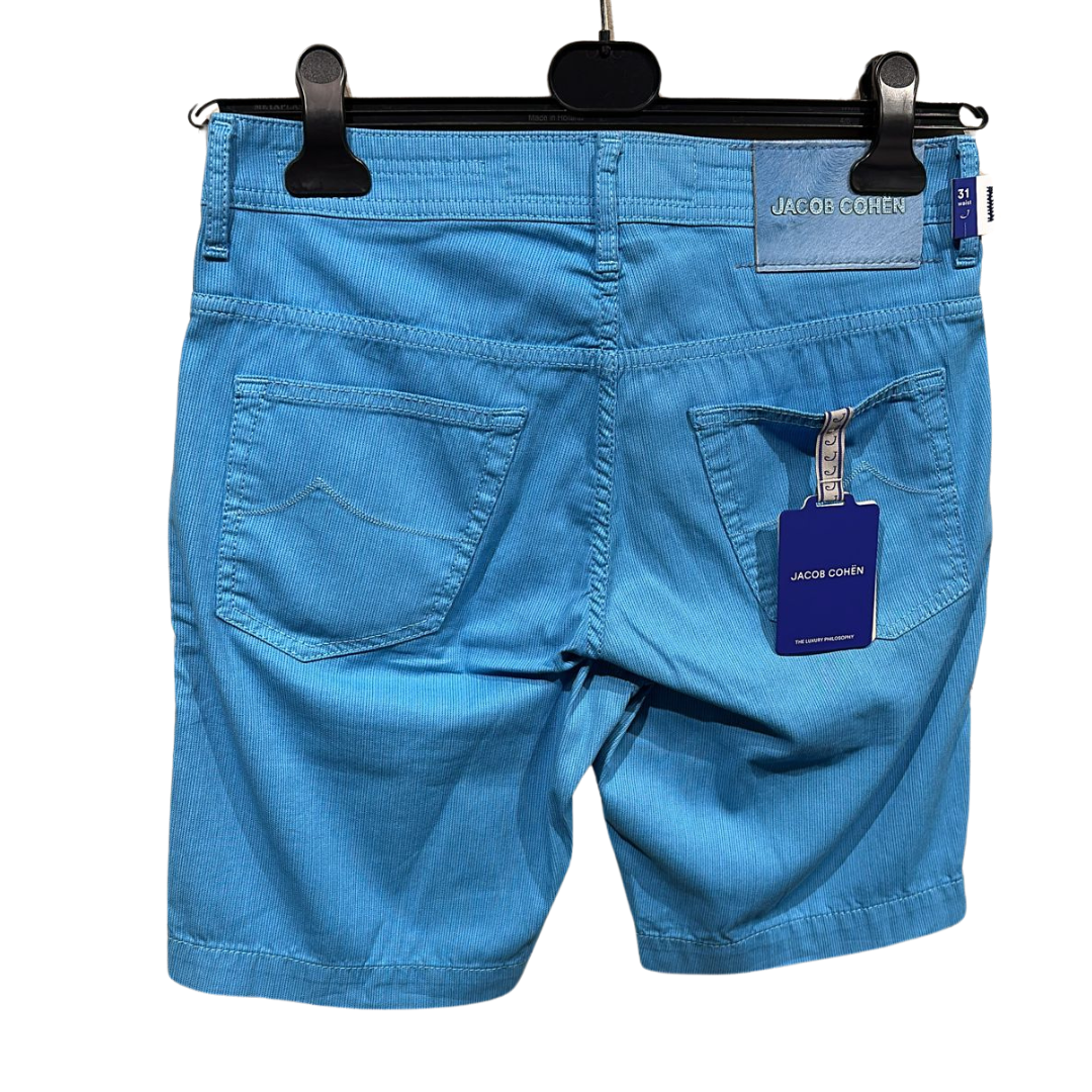 Jacob Cohën Lou Bermuda Shorts (Blue) (New)