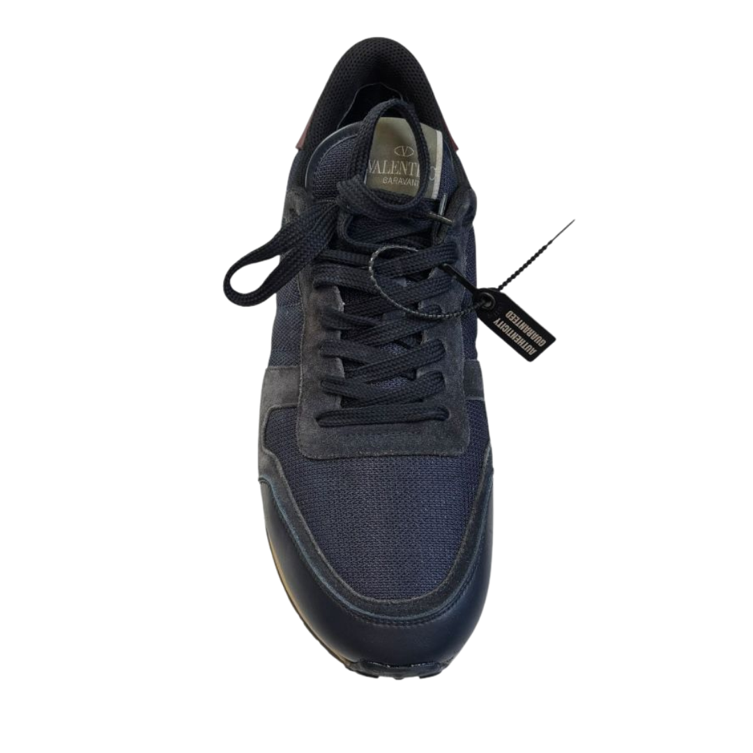 Valentino Garavani Rockrunner Sneakers (Navy)
