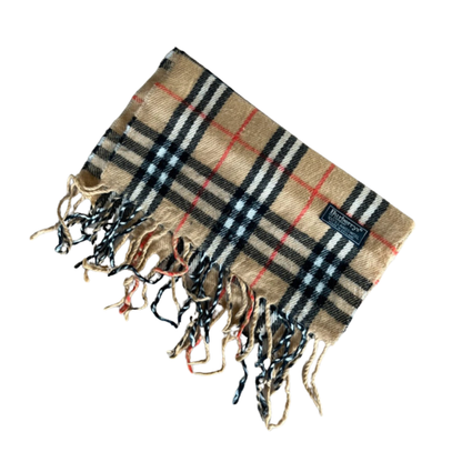 Burberry Scarf (Beige) (Vintage)