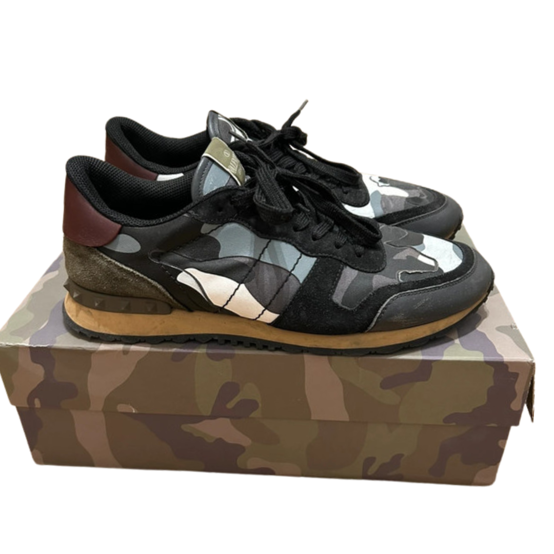 Valentino Garavani Rockrunner Sneakers (Black Camo)