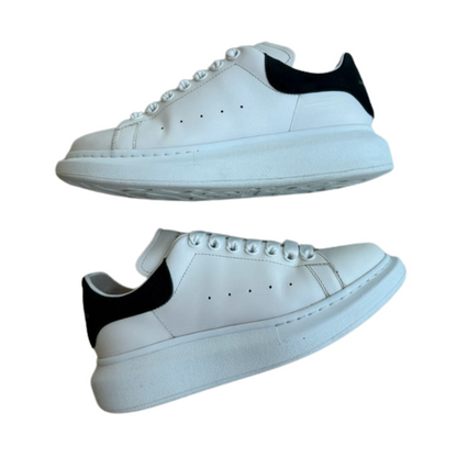 Alexander Mcqueen Sneakers (White Black) (Womens)