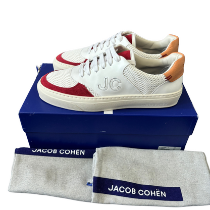 Jacob Cohën Dreamer Sneakers (White Red) (New)