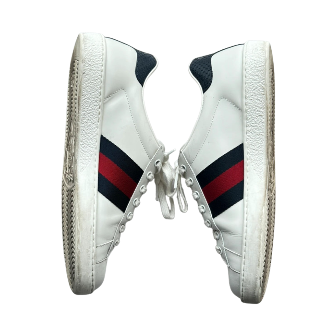 Gucci Ace Sneakers (White)