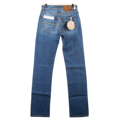 Jacob Cohën 610 Straight Fit Jeans (Blue) (New)