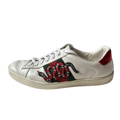 Gucci Ace Sneakers (White)