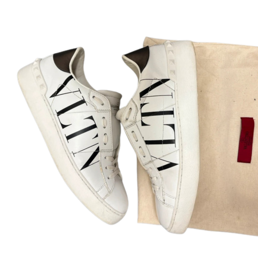 Valentino Garavani Open VLTN Sneakers (White) (Womens)