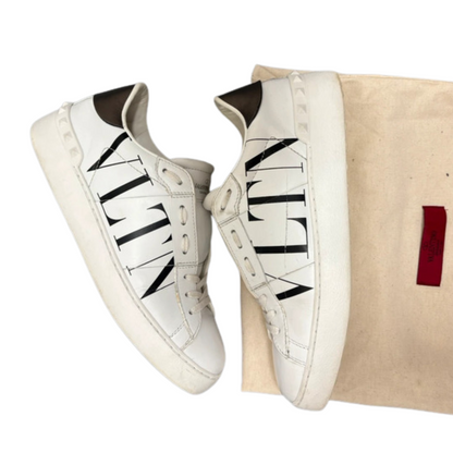 Valentino Garavani Open VLTN Sneakers (White) (Womens)