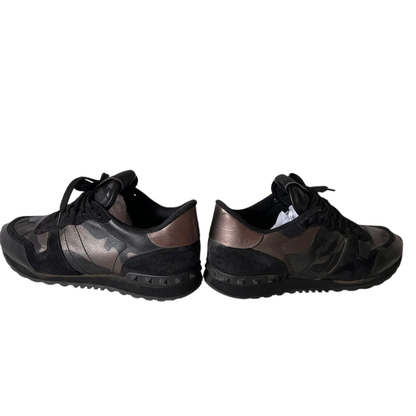 Valentino Garavani Rockrunner Sneakers (Black)