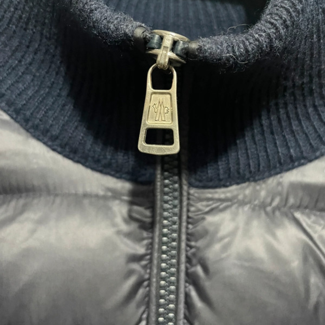 Moncler Maglia Cardigan Jacket (Navy)
