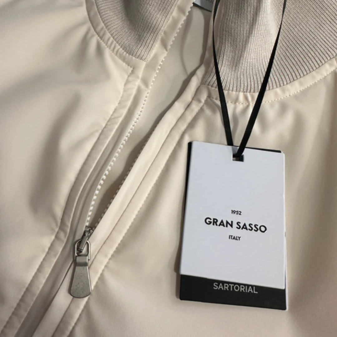 Gran Sasso Cardigan Jacket (Cream) (New)
