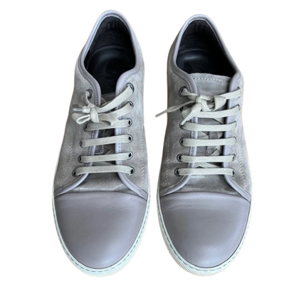 Lanvin Cap Toe Sneakers (Beige)