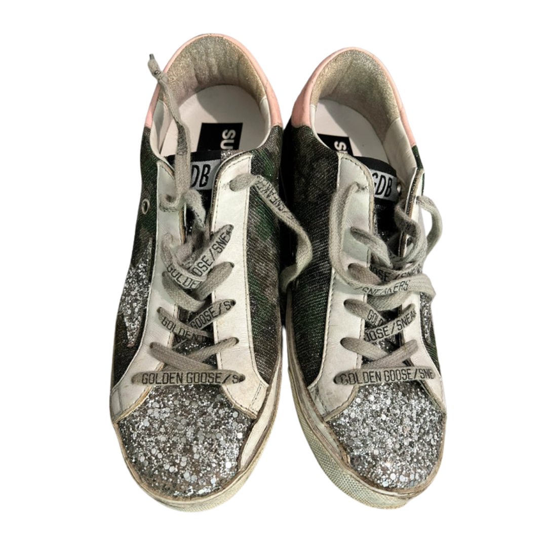 Golden Goose Superstar Sneakers (Camo) (Women's)