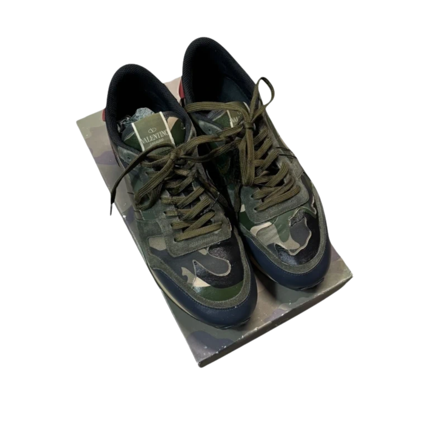 Valentino Garavani Rockrunner Sneakers (Green)