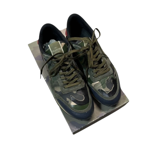 Valentino Garavani Rockrunner Sneakers (Green)