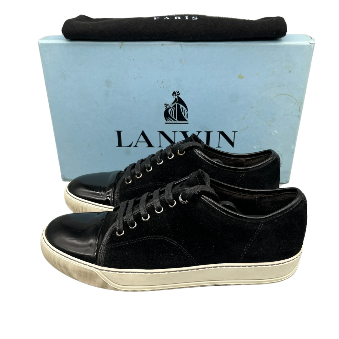 Lanvin Cap Toe Sneakers (Black)