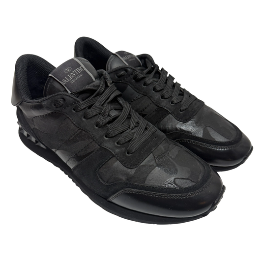 Valentino rockrunner sneakers (black)