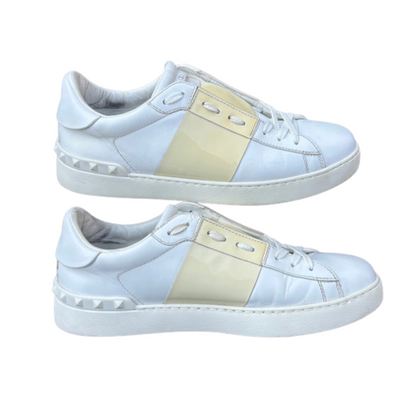 Valentino Garavani Open Sneakers (Patent Yellow) (Women's)