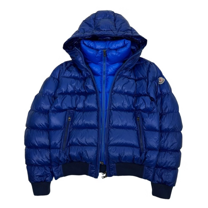 Moncler Marque Down Jacket (Royal Blue)