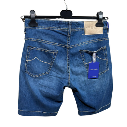 Jacob Cohën Lou Bermuda Shorts (Navy) (New)