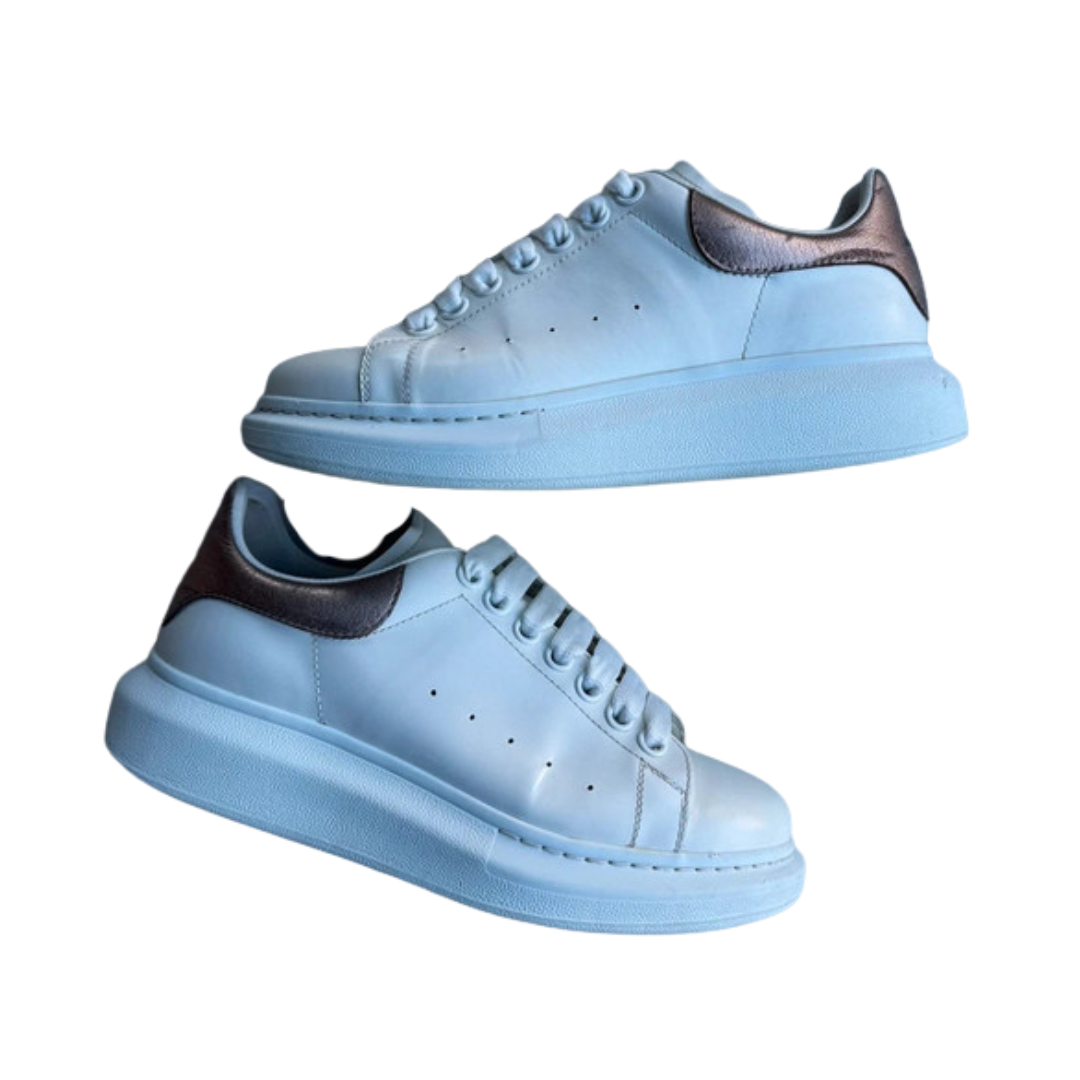 Alexander Mcqueen Sneakers (White Bronze) (Womens)