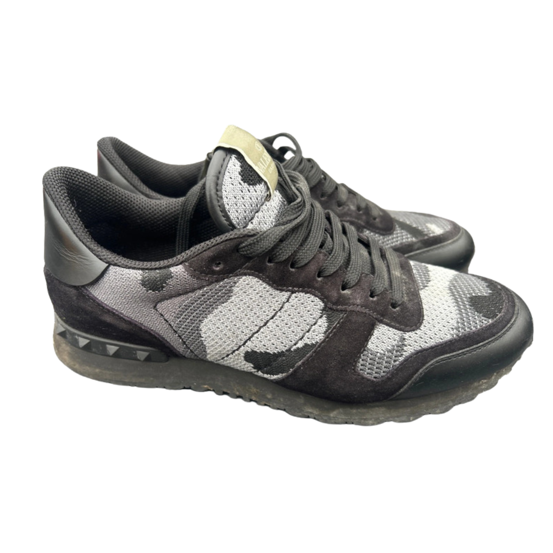 Valentino Garavani Rockrunner Sneakers (Black)