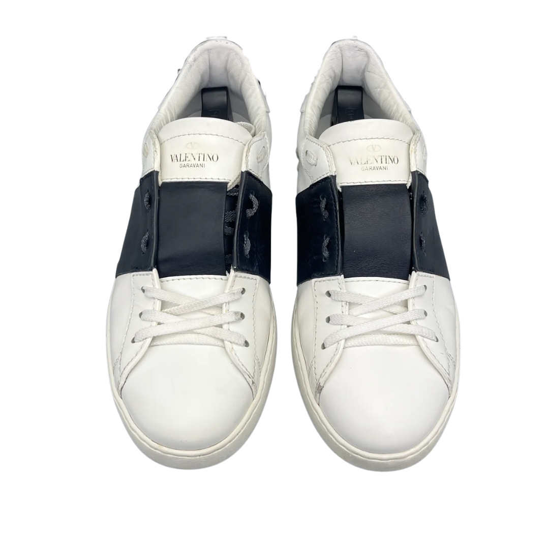 Valentino Garavani Open Sneakers (White Black)
